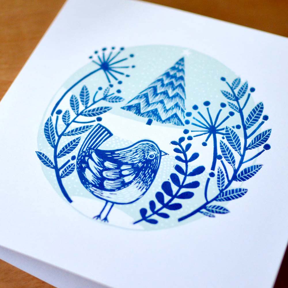 tigerlino - Piano Alligator linocut